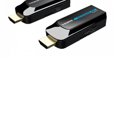 SAXXON LKV372S- Kit mini extensor  HDMI/ Cable UTP recomendado CAT 6/ 6A/  1080p / 50 Metros / Alimentacion MICRO  USB / Compatible con  HDCP 1.4 / PLUG & PLAY