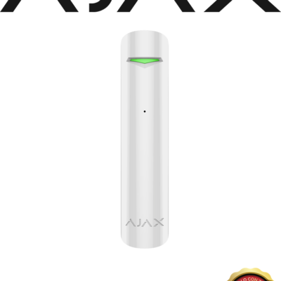 AJAX GlassProtectW – Detector de rotura de cristal Inalámbrico. Color Blanco (26317.05.WH3)