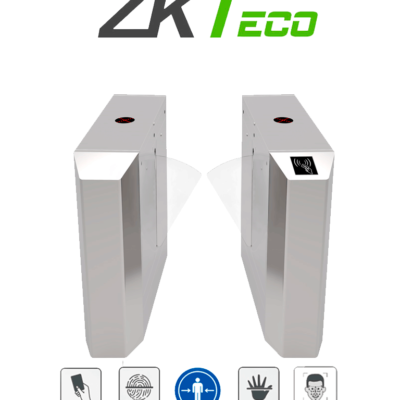 ZKTECO FBL200 – Barrera Peatonal Bidireccional / Acero SUS304 / Aleta de Acrílico Personalizable  / 110V / Infrarrojos / 5 millones de Ciclos / 30 Personas x Min. / Carril 58 cm / No cuenta con Lectores y Panel