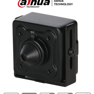 DAHUA HAC-HUM3201B-P – Cámara HDCVI Pinhole 1080p/2 Megapíxeles/ Lente de 2.8 MM/ 103 Grados de Apertura/ 1 Entrada de Audio/ WDR/ BLC/ HLC/ Starlight