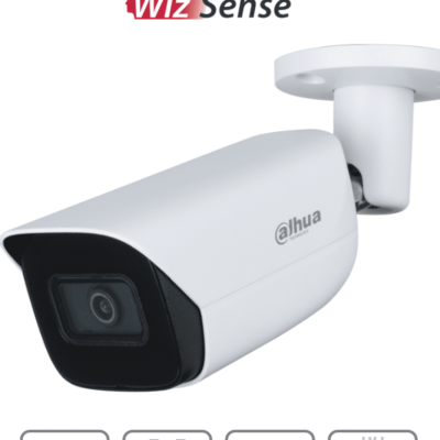 DAHUA IPC-HFW3441E-S-S2 – Camara IP Bullet de 4 Megapixeles con IA/ WizSense/ Lente de 2.8mm/ 107 Grados de Apertura/ Microfono Integrado/ IR de 50 Metros/ SMD 4.0/ Quick Pick/ AI SSA/ WDR Real/ IP67/ Ranura para MicroSD/ PoE/ #LoNuevo