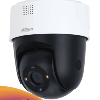 DAHUA SD2A200-GN-A-PV – Camara IP PT de 2 Megapixeles Full-Color/ Disuasión Activa/ Lente Fijo/ Luz Blanca de 30 Metros/ IR de 30 Mts/ Smart H.265/ Ranura para MicroSD/ Audio Bidireccional con Altavoz Integrado/ IP66/ PoE/