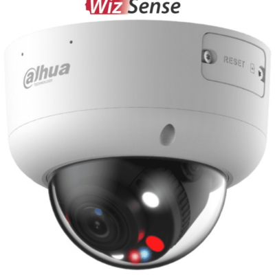 DAHUA IPC-HDBW3849R1P-ZAS-PV – Cámara IP Domo de 8 Megapixeles/Iluminadores Duales Inteligentes/TiOC/WizSense/Lente Motorizado de 2.7-13.5mm/40 Metros de IR y Luz Visible/Audio Bidireccional/1 E&S de Alarma y Audio/Quick Pick Con NVR IA, #LoNuevo