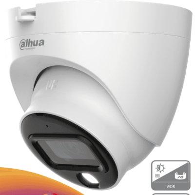 DAHUA HAC-HDW1239TLQN-A-LED – Camara Domo de 2 Megapixeles/ Full Color/ Lente de 2.8 mm/ 107 Grados de Apertura/ WDR Real de 130 dB/ 20 Metros de Iluminación/ Microfono Integrado/ IP67/ Facil Instalación/  #LoNuevo #ProHDCVI