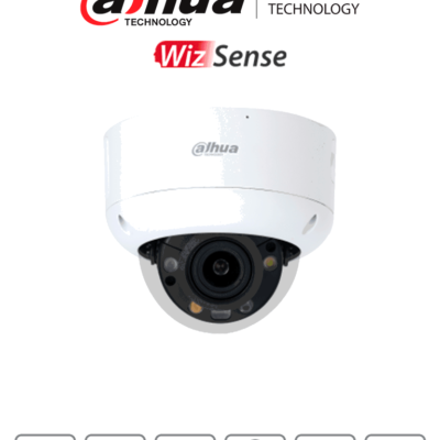 DAHUA DH-IPC-HDBW3549R1P-ZAS-PV – Camara IP Domo de 5 Megapixeles /TiOC/ Iluminadores Duales Inteligentes/ Lente Motorizado/ PoE/ IP67/ Antivandálica IK10 / #LoNuevo