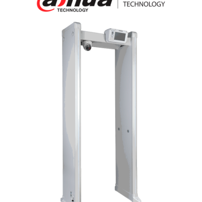 DAHUA DHI-ISC-D718-TNS – Arco Detector de Metales de 18 Zonas con Medición de Temperatura/ Pantalla de 7 Pulgadas/