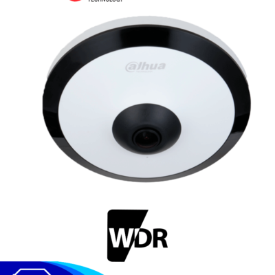 DAHUA IPC-EW5541N-AS – Cámara IP FishEye de 5 Megapíxeles/ WinzMind/ IR de 10 Mts/ H.265+/ PoE/ WDR Real/ Micrófono Integrado/ Heat Map/ Detección Inteligente/ Ranura para MicroSD/ E&S de Alarma/ E&S de Audio/ 3D DNR, HLC, BLC/ Interior