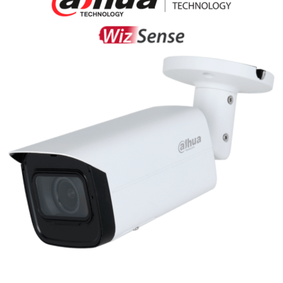 DAHUA IPC-HFW3841T-ZAS-S2 Cámara IP Bullet 4K Resolución de 8 MP vari focal/ Lente Mot. 2.7 mm–13.5 mm/ ∢ 109°/ IR 60 mts/ IA WizSense/ Detección de Movimiento Inteligente/ Protección Perimetral/ PoE/ WDR/ H.265+/ IP67/ E&S Alarma y Audio