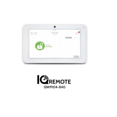 QOLSYS IQREMOTE – QW9104-840 Panel Touch Secundario de 7”Compatible con IQ Panel 2 Plus.  Cámara de 5MP Embebida y Control Completo de las funciones de seguridad  y Z-Wave.