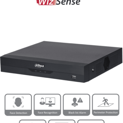 DAHUA NVR2116HS-I2 – NVR de 8 Megapixeles/ 4k/ 16 Canales IP/ WizSense/ Con IA/ Rendimiento de 144 Mbps/ Smart H.265+/ 1 Ch de Reconocimiento Facial o 1 Canal de Protección Perimetral o 4 Canales de SMD/ 1 Puerto SATA 10 TB/ HDMI&VGA/ Onvif/