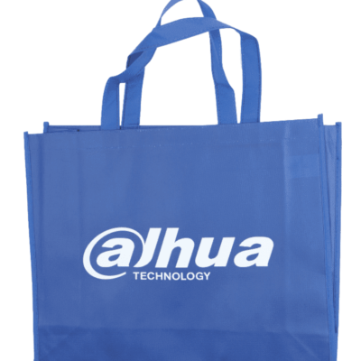 TVC MATPRO017 – Bolsa Azul Reutilizable/ Con Logotipo de Marca Dahua/ Promocional