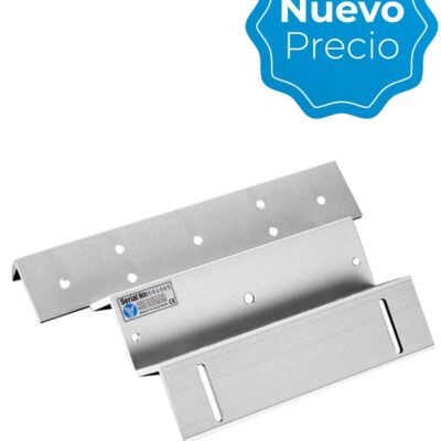 YLI MBK280NZL – Soporte de fijación ZL de aluminio para puerta con apertura interior / Compatible con cerradura magnética YM280N y YM280NLED