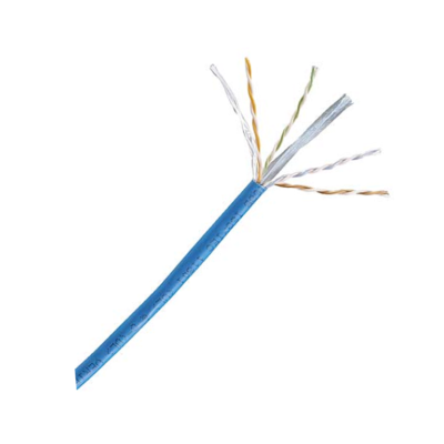 PANDUIT NUC6C04BU-FE CABLE CAT6 100% COBRE/ NETKEY/CAJA DE 305 METROS/COLOR AZUL/ 4 PARES/ 24 AWG / #UTP