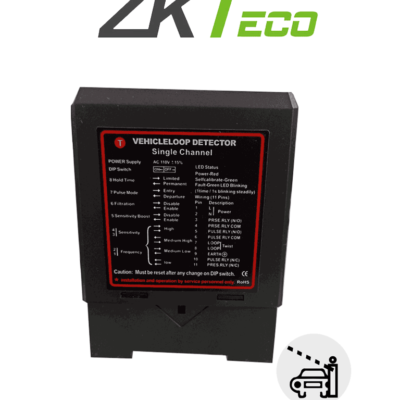 ZKTECO ZF24 – Sensor de Masa de un Carril / 24VDC/AC / Salida NO NC COM /Compatible con Barrera WEJOIN y ZKTECO