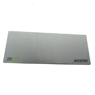 ZKTECO UHFT4 – TAG Adherible para Vehículos Tecnología UHF / Blanco / Folio Impreso / Rango de Frecuencia 902 A 928 Mhz / Compatible con Lectoras U1000F, UHF5F y UHF10F