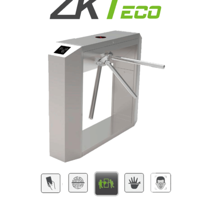 ZKTECO TS200 – Torniquete Bidireccional / Acero SUS304 / Desbloqueo de Seguridad sin Energía / No cuenta con Lectores y Panel / 110V / Exterior Protegido / Tráfico de 25 a 30 x Min / Ancho de Carril 50.5 cm / 1 millón de Ciclos / Apertura con Pulso Seco