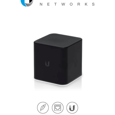 UBIQUITI ACB-ISP – Ruteador Inalámbrico AirCube / 4 Puertos Fast Ethernet / WiFi 2.4GHz a 300 Mbps