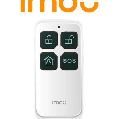 IMOU REMOTE CONTROL (DHI-ARA23-SW) – Control Remoto Inalambrico/ Boton de Armado/ Boton de Desarmado/ Panico/ Hogar