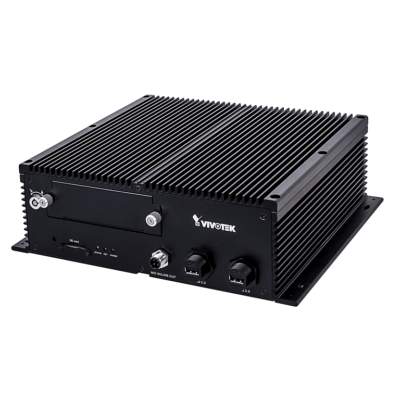 VIVOTEK NV9311PRJ45 – NVR Movil 8 canales / H264 & H265 / 1 Bahia 2.5 / 1 UPLINK RJ45 GB / 8  PoE AF / AT /  WiFi / GPS / 4G /  HDMI & VGA